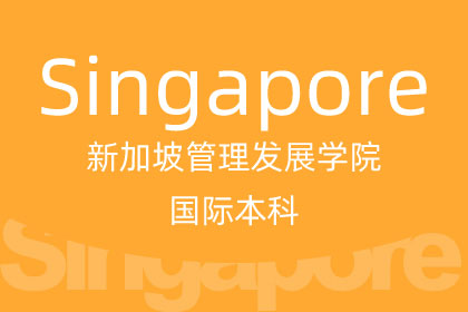 新加坡国际本科留学项目